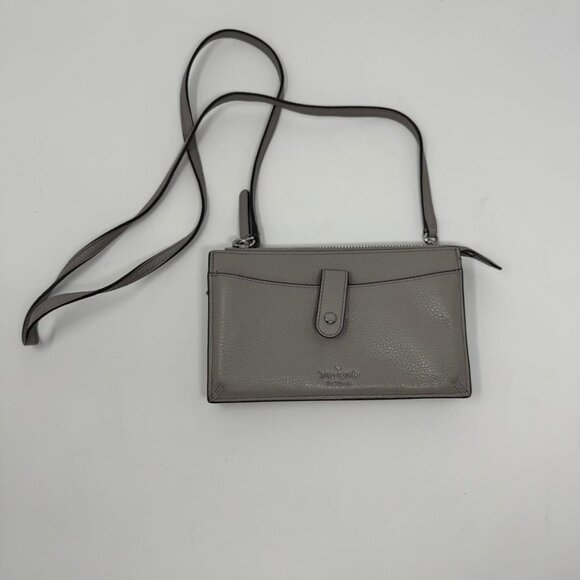 Kate Spade New York Cross Body Leather Clutch‎ Bag 7.5x4.5 - Picture 1 of 14